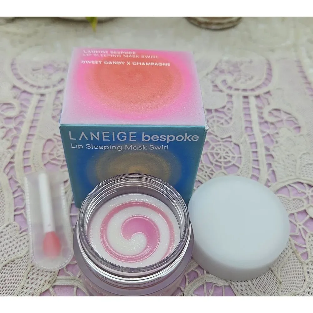 LANEIGE Bespoke Lip Sleeping Mask in Sweet Candy & Champagne NIB